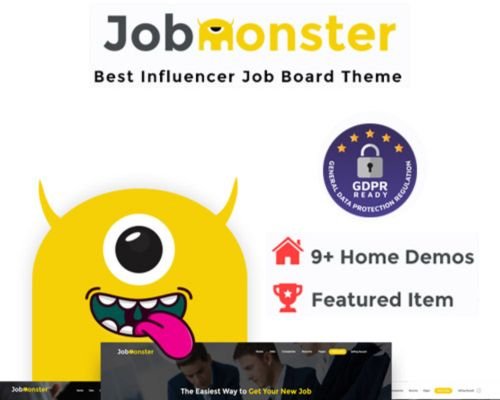 Job Monster WordPress Theme Free Download