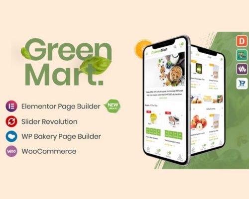 Green Mart WordPress Theme Free Download